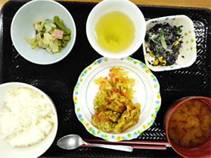 昼食の写真