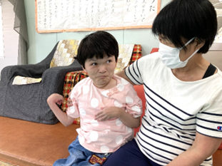 画像職員さんとの写真
