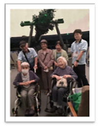画像プラネタリウムでの写真