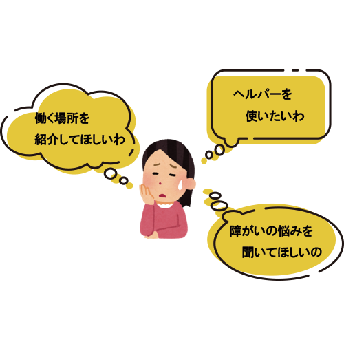 困っている人のイラスト1
